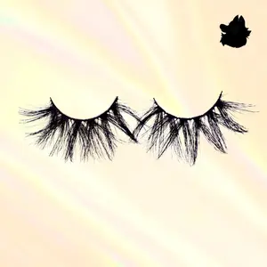 Sydney 25mm Anime Wispy Glam Glue On Lash Strips Reusable Eyelashes Extensions for Makeup Cosmetic US Flawless Look