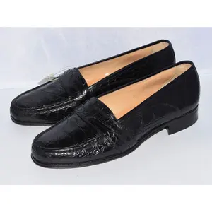 Sassetti for Gianni Luciani Reptile Italian Loafer Shoes Size 6 New!!!
