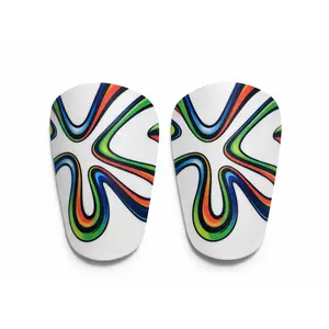 2014 Brazil Ball Mini Shinguards for Soccer – Lightweight, Speed-Optimized Feel