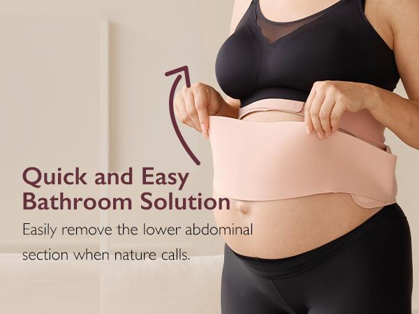 Momcozy Pregnancy Belly Band, CozySupport Ergonest Maternity Belly Band, Invisible Pregnancy Belt for Back, Abdomen, Waist tiktok shop，A