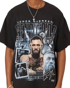 Conor McGregor Moment Vintage T-Shirt Black Unisex Shirt, Funny shirt, Graphic Unisex Tee, All Color All size
