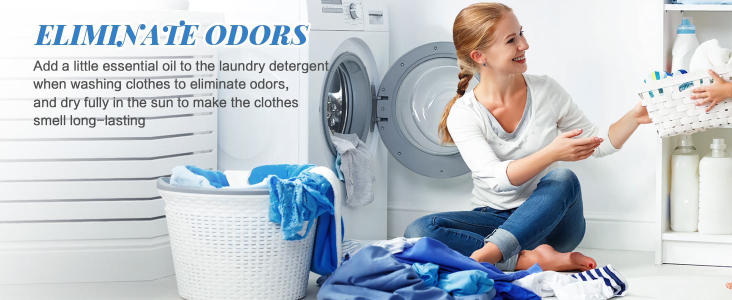 Clean Essential Oils Set - 6 Premium Essential Oils for Diffusers for Home, Candle Making & Soap Making: Eucalyptus Spearmint,Fresh Linen,Rose Wonderland. Woody Floral Scent Homemade