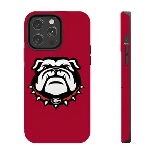 Georgia Football Tough Smartphone Casing, Cellphone Accessories for iPhone 17/16/15/14/13/12/11 Pro Max/Plus & Samsung Galaxy S23FE/22/23/24/25 Devices