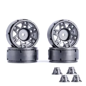 Batrazzi 1.9” Plastic Dual-Edge Six-Spoke Wheels (4pcs)