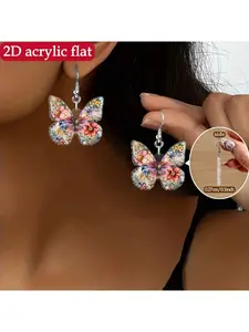 1 pair of creative themed earrings made of ,featuring unique mechanical elements and bee shaped earrings. Suitable for daily wear and party occasions, this exquisite and unique daily dressing accessory is a gift for friends, a creative holiday gift