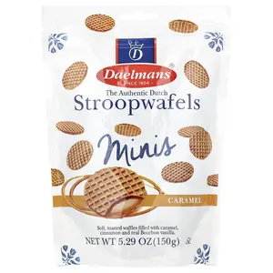 Daelmans Mini Stroopwafels, Caramel, 5.29 oz (150 g) Daelmans Mini Stroopwafels, Caramel, 5.29 oz (150 g)