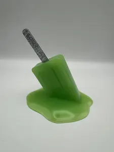Lime Popsicle Resin Pop Art – 4” x 5” Sweet Statement Piece