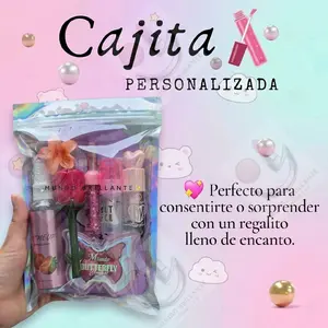 Custom Makeup Pack - Full Kit with Blush, Glossy Lipgloss, Foundations, Color Correctors, and Makeup Brushes