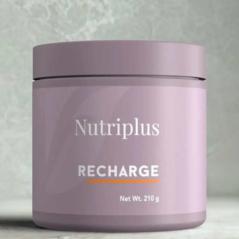 Nutriplus Recharge Dietary Supplement Powder Drink Mix with Caffeine & B Vitamins
