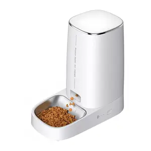 Wireless Automatic Pet Feeder - Compact Design for Easy Use, Ideal for Pets, Convenient and Easy to Install