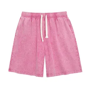 Yito Life Women’s Acid Wash Fashion Shorts - Comfortable Cotton Blend Material, Casual Trendy Style for Daily Wear