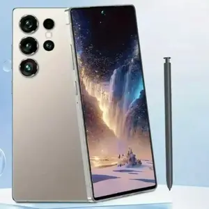 S25 Ultra Unlocked 5G Android 14 Smartphone.12GB+512GB,6.99" HD Display,68MP+108MPCam,7800mAh, Dual Card, Built-in Pen, FaceUnlock, , Case & Protector