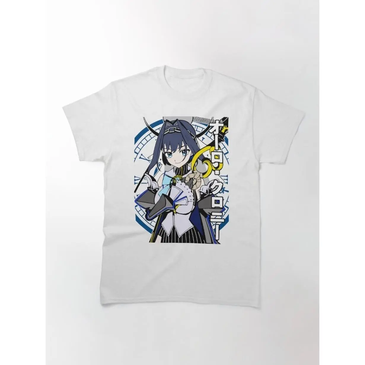 Amelia Watson Vtuber Clothing       Hololive EN Council Ouro Kronii Classic T-Shirt       Anime Chibi Sweatshirt, Hoodie