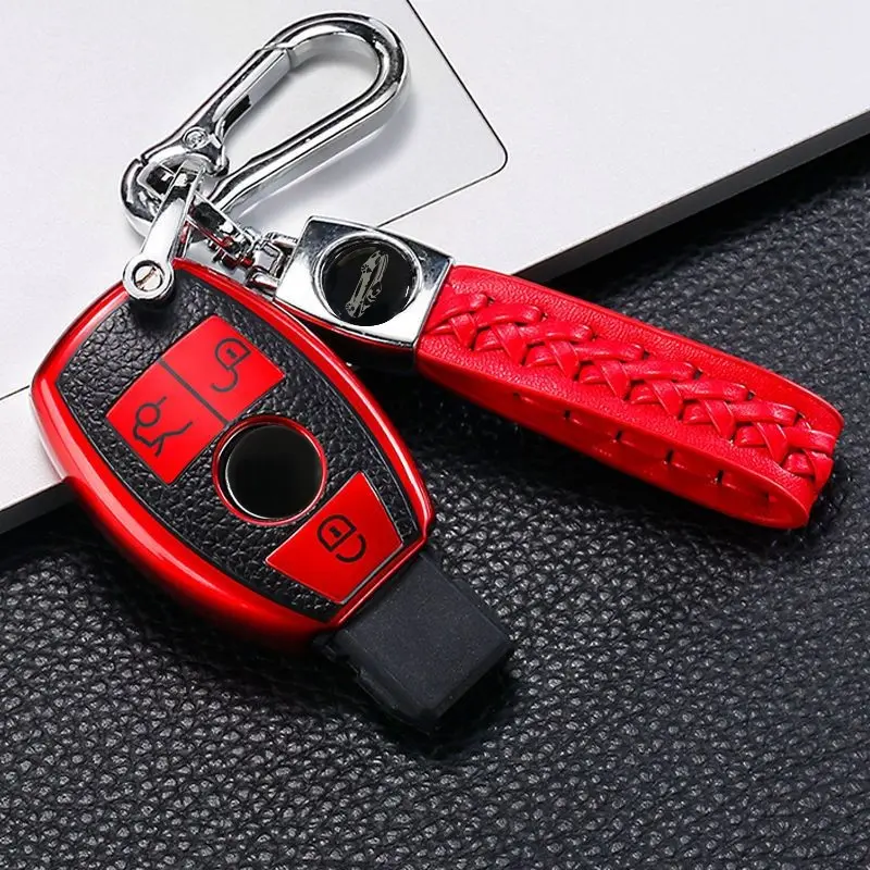 Mercedes-Benz Tpu Car Key Case Shell Cover, Fits Cla/gla/glc/glk/w176/w463/w251/a/b/c/e/s-Class, Durable & Stylish Protection, Car Key Protector, Key Fob Protector, Car Key Accessory