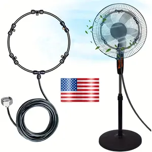 40CM Fan Misting Ring with 3M Tube - Backyard/Garden Water Spray System