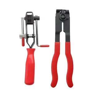 Cutting Pliers Set with Ball Joint Clamp, Dustproof Tube Bundle Clamps, Precision Durable Tools for DIY Projects, Home & Professional Use