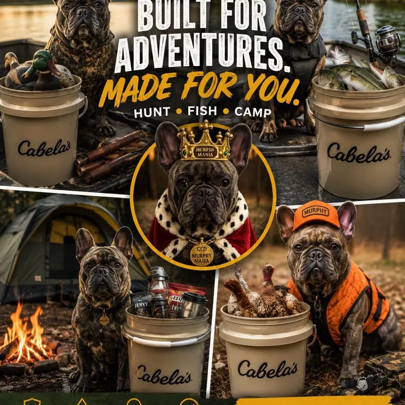 Cabela's Mini Bucket - New - Ideal for Storage and Organization