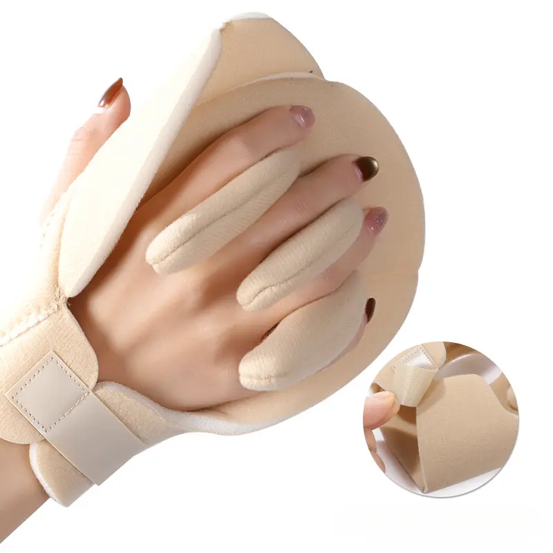 Ergonomic Finger Separator Cushion - 1-Size Comfortable Soft Foam Palm Support Brace for Hand Fatigue Relief, Typing, Medical & Health Support, Adjustable Hand Rest