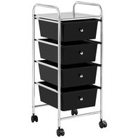 4 Drawers-Black