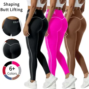 Women's High Waisted Butt Lifting Active Soft Breathable Leggings with Contour Yoga Pants for Yoga Active Workouts & Casual Wear