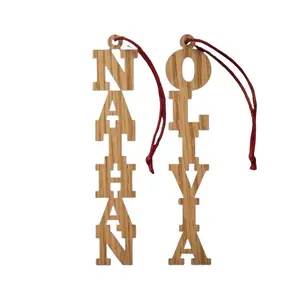 Personalized Wooden Name Ornament – Custom Gift Tag or Home Decor