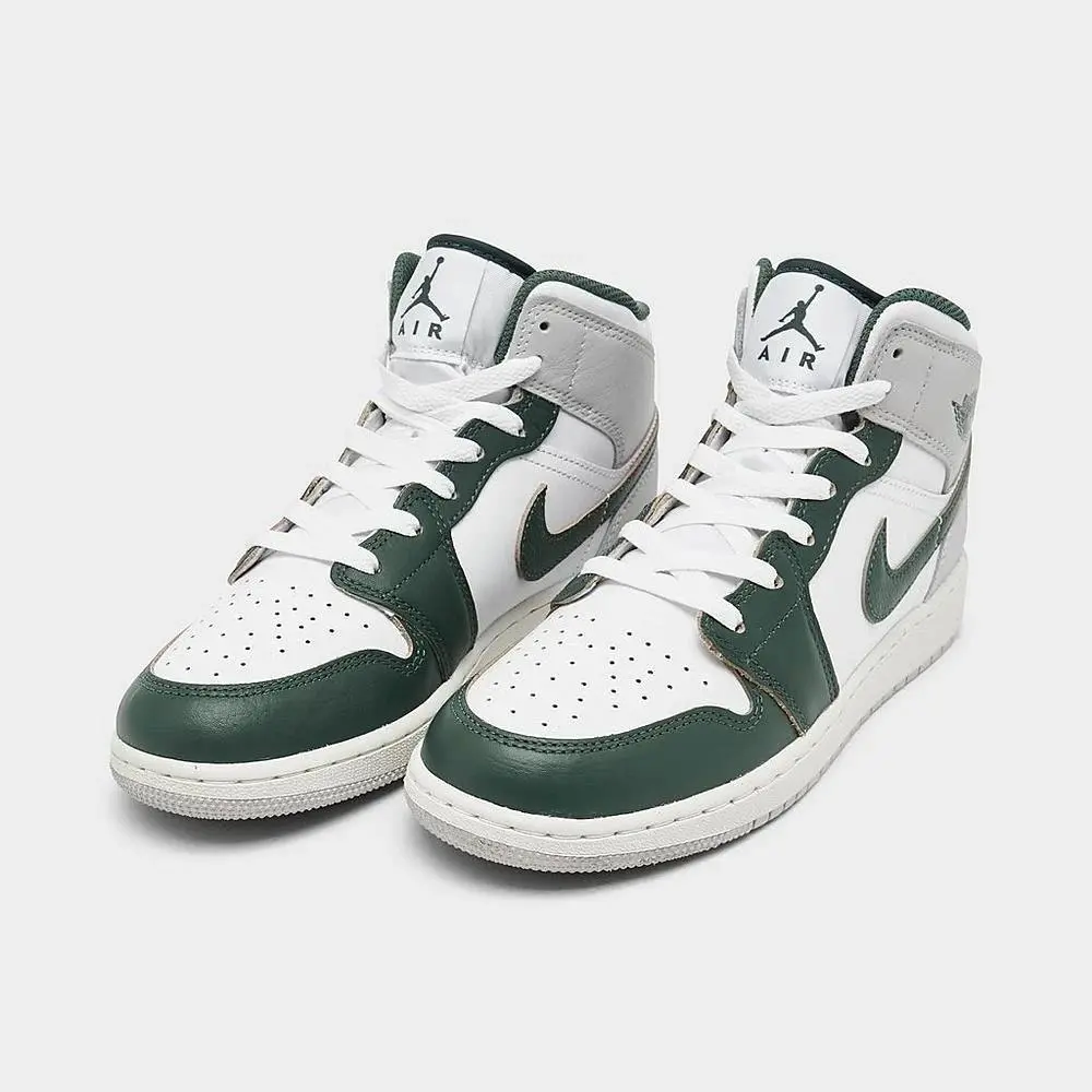 Jordan 1 Mid SE Oxidized Green (GS) FQ8088-103 New Basketball Shoes Athletic Shoes