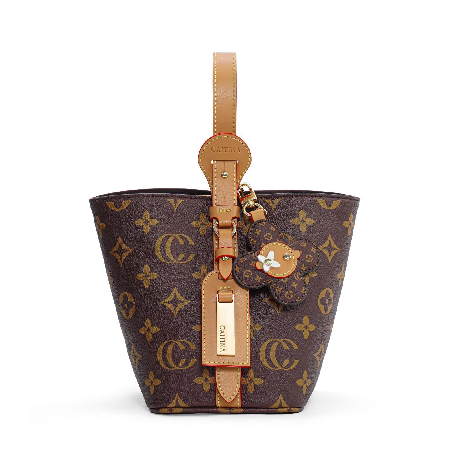 CN6098 New Fashion Printed Bucket Bag 2026, Luxurious and Trendy Shoulder Bag