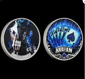 Challenge Take a Chance, All In Grim Reaper Card Guard Challenge souvenir