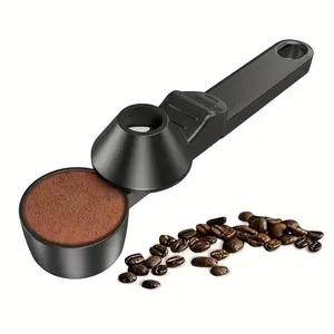 Reusable K-Cup Coffee Spoon and Funnel Set, 2 Tablespoons Capacity, Suitable for Ground Coffee, Protein Powder, Tea