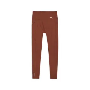 PUMA Womens Favorite Forever High Waist 78 Leggings Training Casual - Brown
