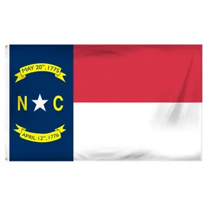 North Carolina  3ft x 5ft Indoor Polyester Flag