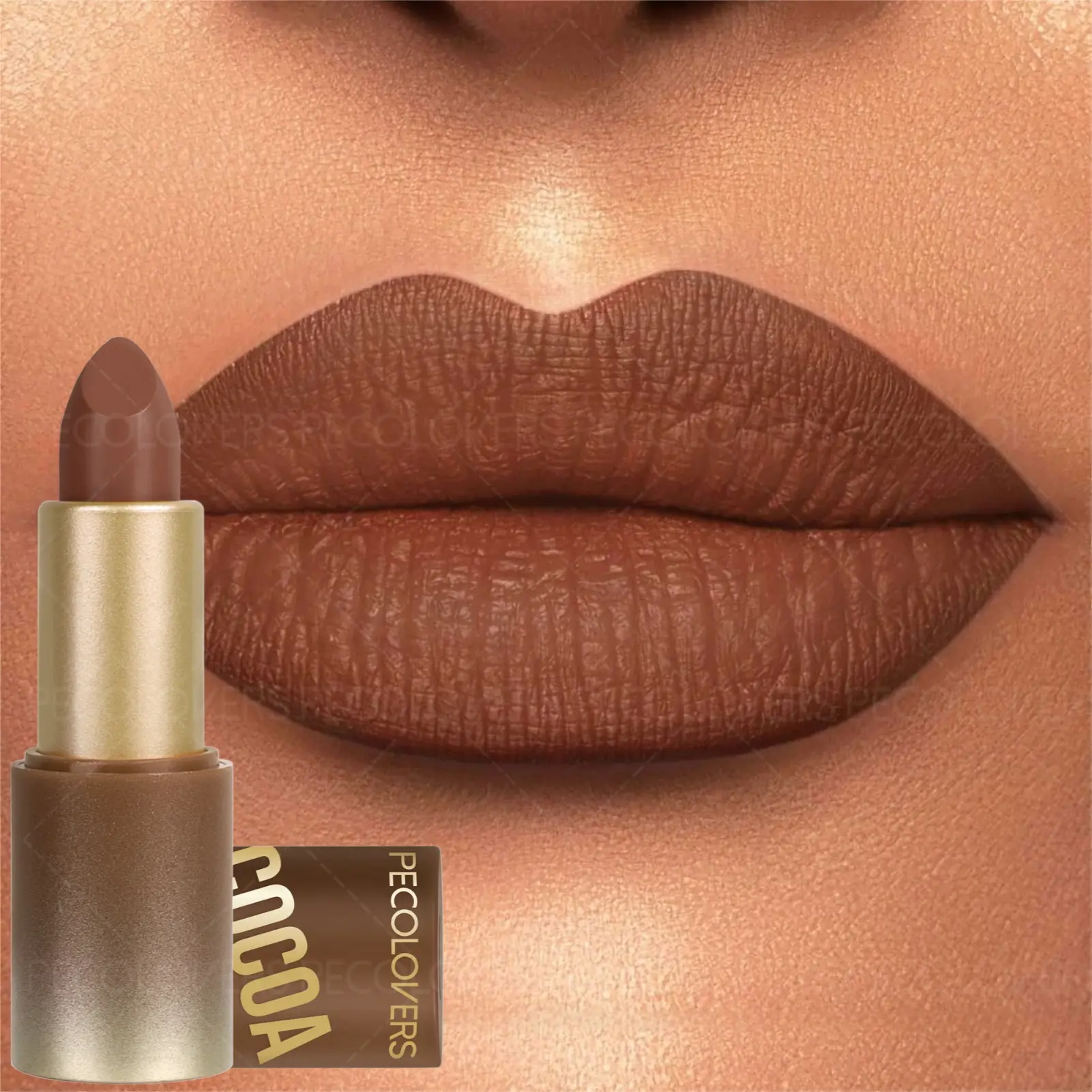 1PC Waterproof Lipstick, Matte, Luxurious Long Lasting, Red & Nude, Non-Sticky Lip Gloss, Lip Products Makeup - Suitable for All Skin Types