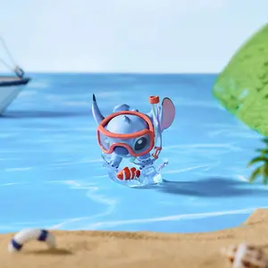 【New Year's gift】Disney Stitch Summer Party Blind Box Figures - Unbox Tropical Sand & Beach-Themed Collectibles! Adorable for Summer Decor, Desk Setups, Gifting & Cozy Vibes