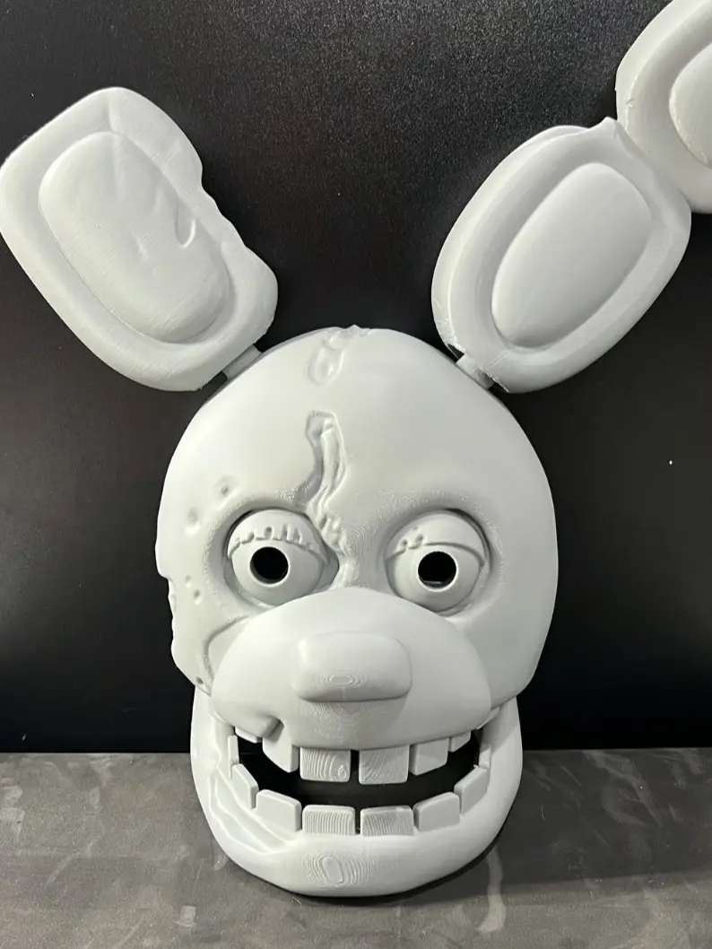Yellow Rabbit / Springtrap Cosplay Mask / Wall Art FNAF Five Nights At ...