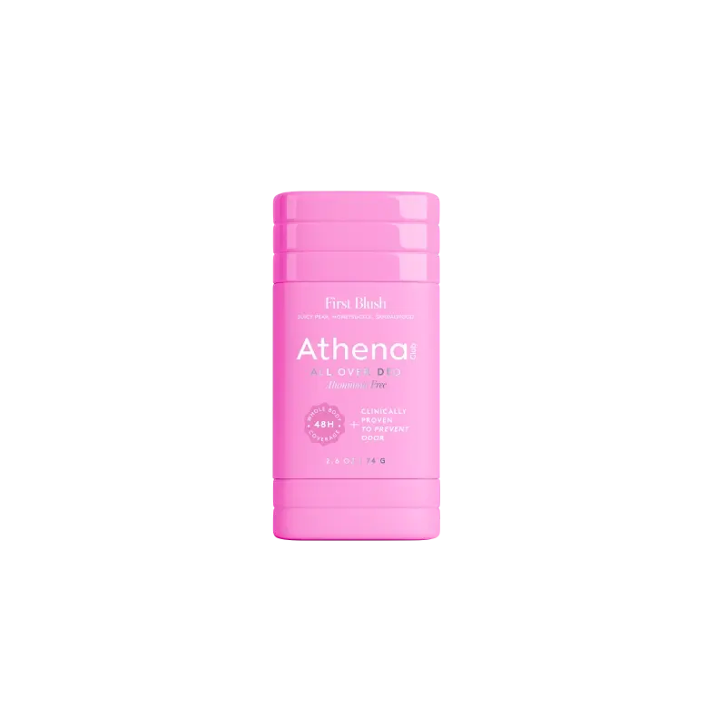 First Blush - All Over Deo | Juicy Pear, Honeysuckle, Sandalwood, Clean Musk | 48H Odor Protection | Clinically Proven