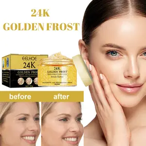 EELHOE 24K Gold Rejuvenating Smoothening Eye Cream - Hydrates, Firmens, Reduces Fine Lines and Dark Circles