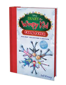 Cabin Fever (Special Disney+ Cover Holiday Collector's Edition) (Diary of a Wimpy Kid #6) -- Jeff Kinney - Hardcover