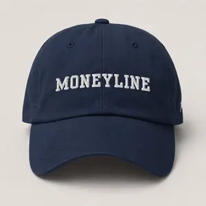 Moneyline Unisex Cotton Baseball Cap, Simple Print Fashion Accessory Hat