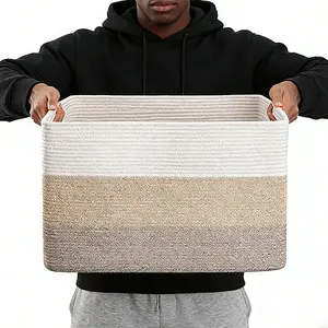 Large Cotton Rope Basket