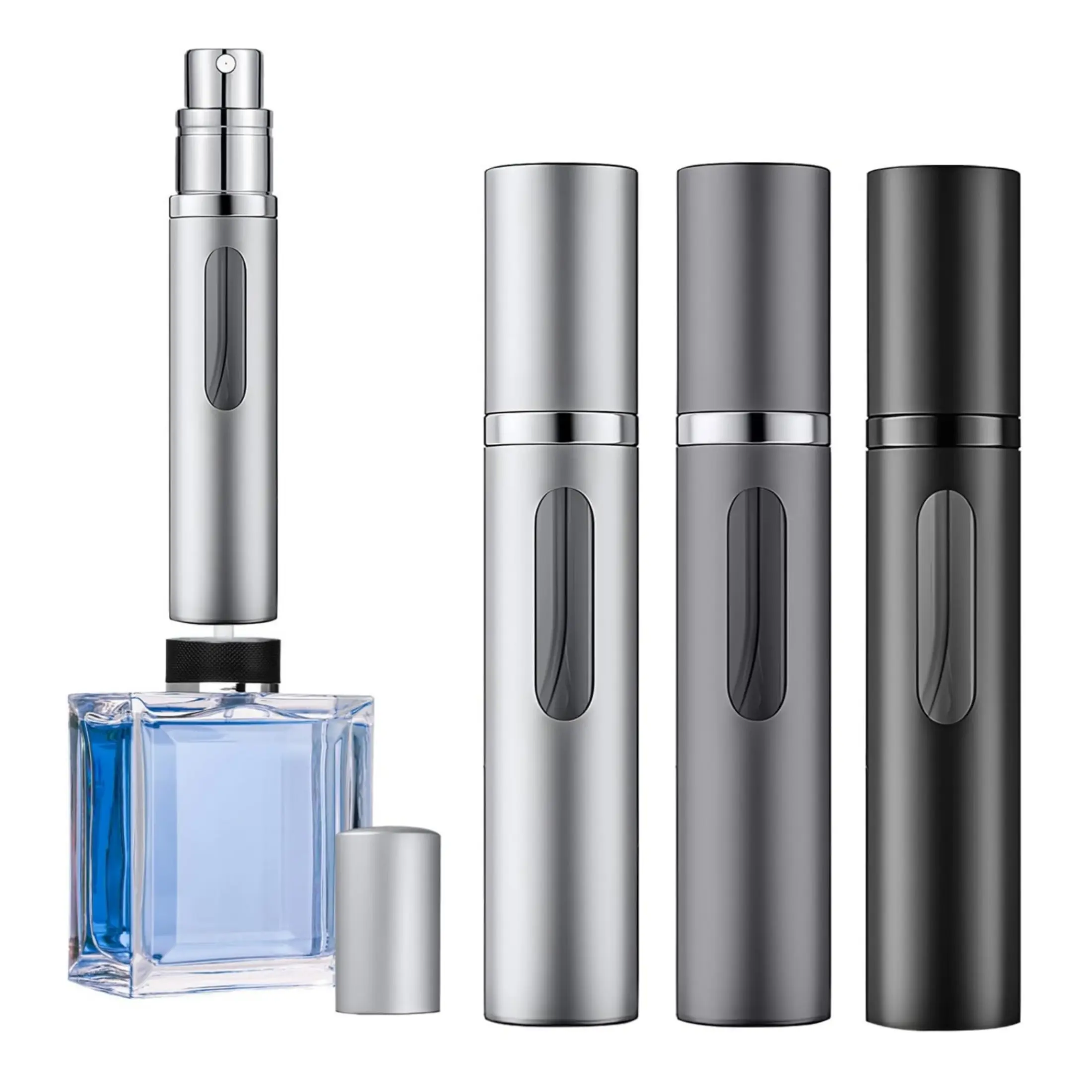 Perfume Travel Refillable Spray Bottle, 1 Count Mini Perfume Atomizer, Portable Non-leakage Perfume Sprayer, Travel Essentials, Portable Perfume Bottles, Gifts for Men and Women