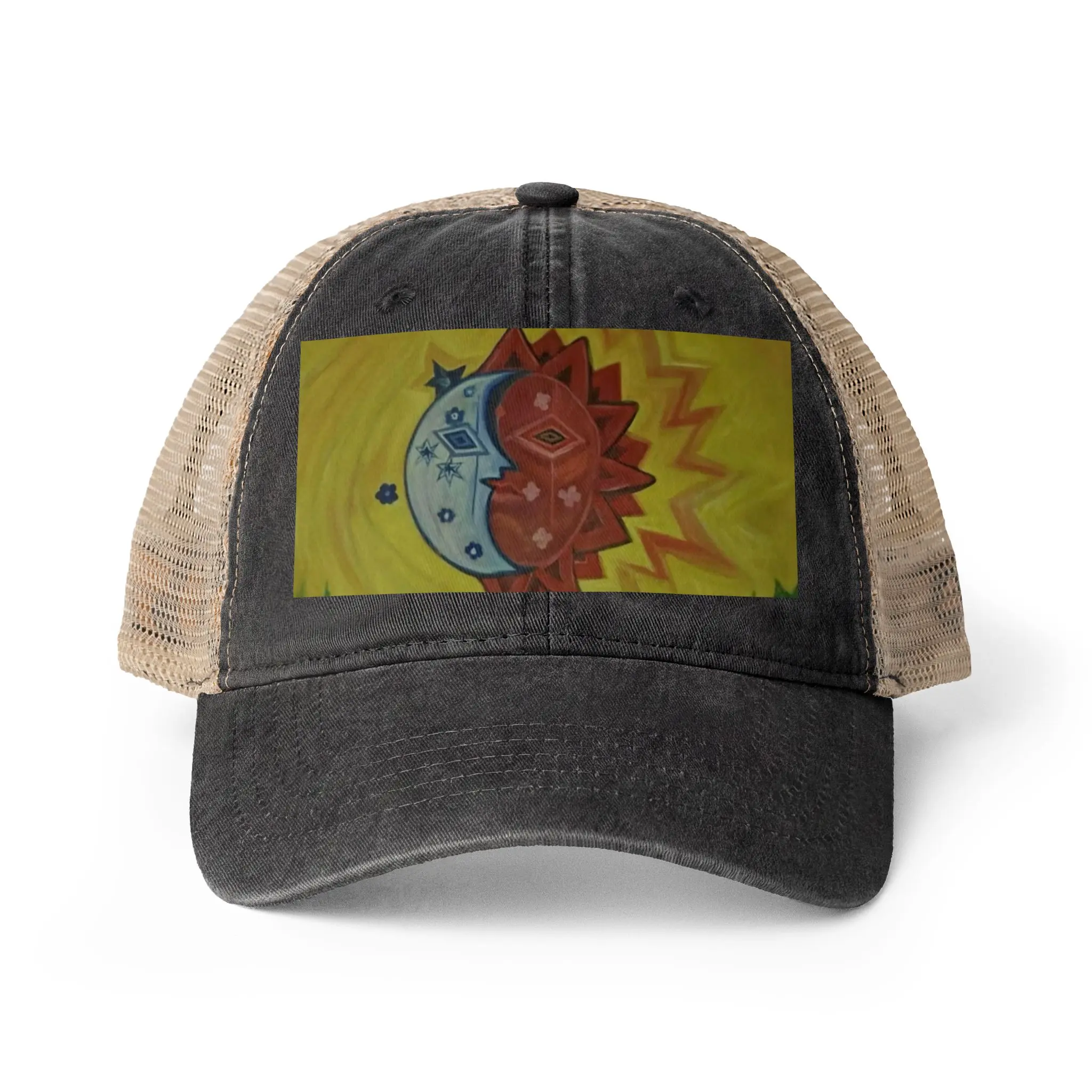 Women's Washed Mesh-Back Cap