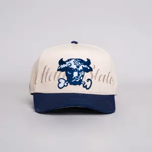 Utah State Aggie Bull / Cream & Navy