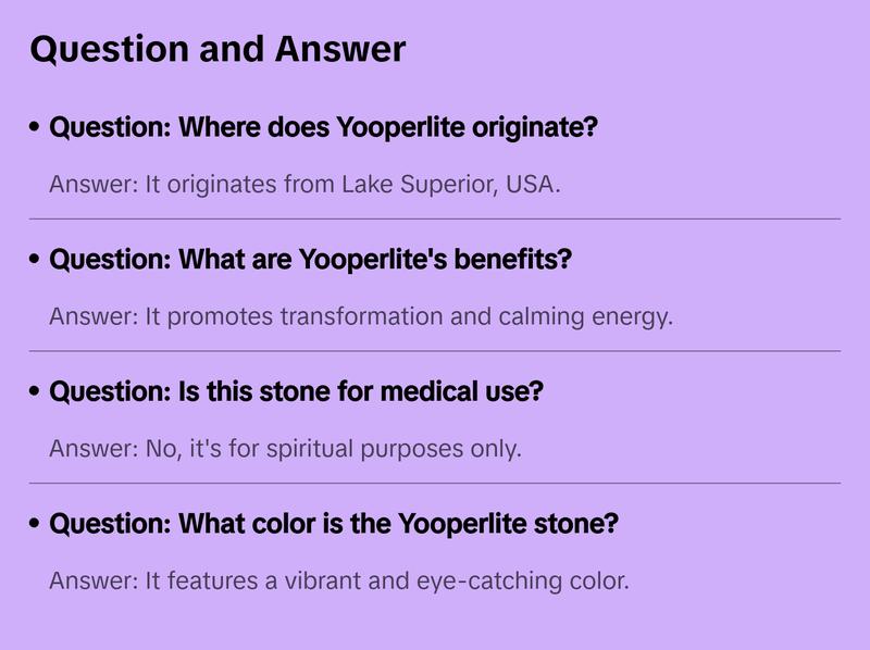 Yooperlite Tumbled Stone - Tumbled Yooperlite - Yooperlite Tumbles - Polished Yooperlite Crystal w/ UV Reactive Sodalite - Rare! Yooperlite Tumbled Stone - Tumbled Yooperlite - Yooperlite Tumbles - Polished Yooperlite Crystal w/ UV Reactive Sodalite - Rare!