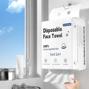 150 disposable face towels, hanging cleaning towels, disposable facial towels, deep cleansing of the skin, multi-purpose wet dry dual-use towels, suitable for facial care, Facial Wash Cloth, Facial Care Tools