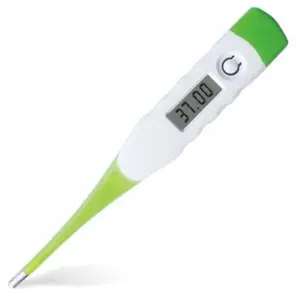 Portable Digital Thermometer – Oral Thermometer, Healthcare Medical Supply with LCD Display, Accurate Fever Alert, for Baby Rectal and Adult Oral/Underarm Measurement