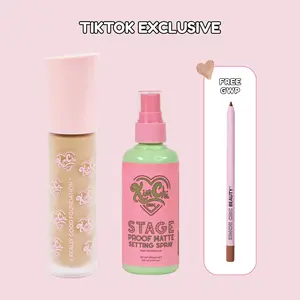 Serving Face Duo - Foundation and Setting Spray Bundle