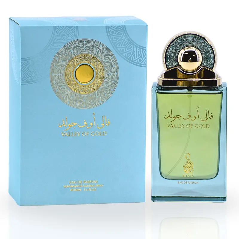 Valley Of Gold EDP Spray 100ML (3.4 OZ) By RISALA | Discover The Captivating Essence Of Freshness & Depth.