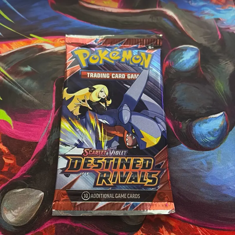 Pokemon Destined Rivals Booster Packs - 10 Additional Game Cards - Scarlet & Violet Edition - Pack Arts Vary Per Order LIVE RIP - TikTok Shop Pokemon Destined Rivals Booster Packs - 10 Additional Game Cards - Scarlet & Violet Edition - Pack Arts Vary Per Order LIVE RIP - TikTok Shop