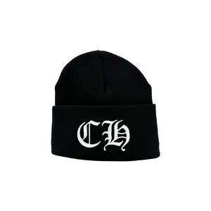 Embroidered CH Logo Beanie "Black" CHRM0702