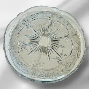 Laces Glass Platter